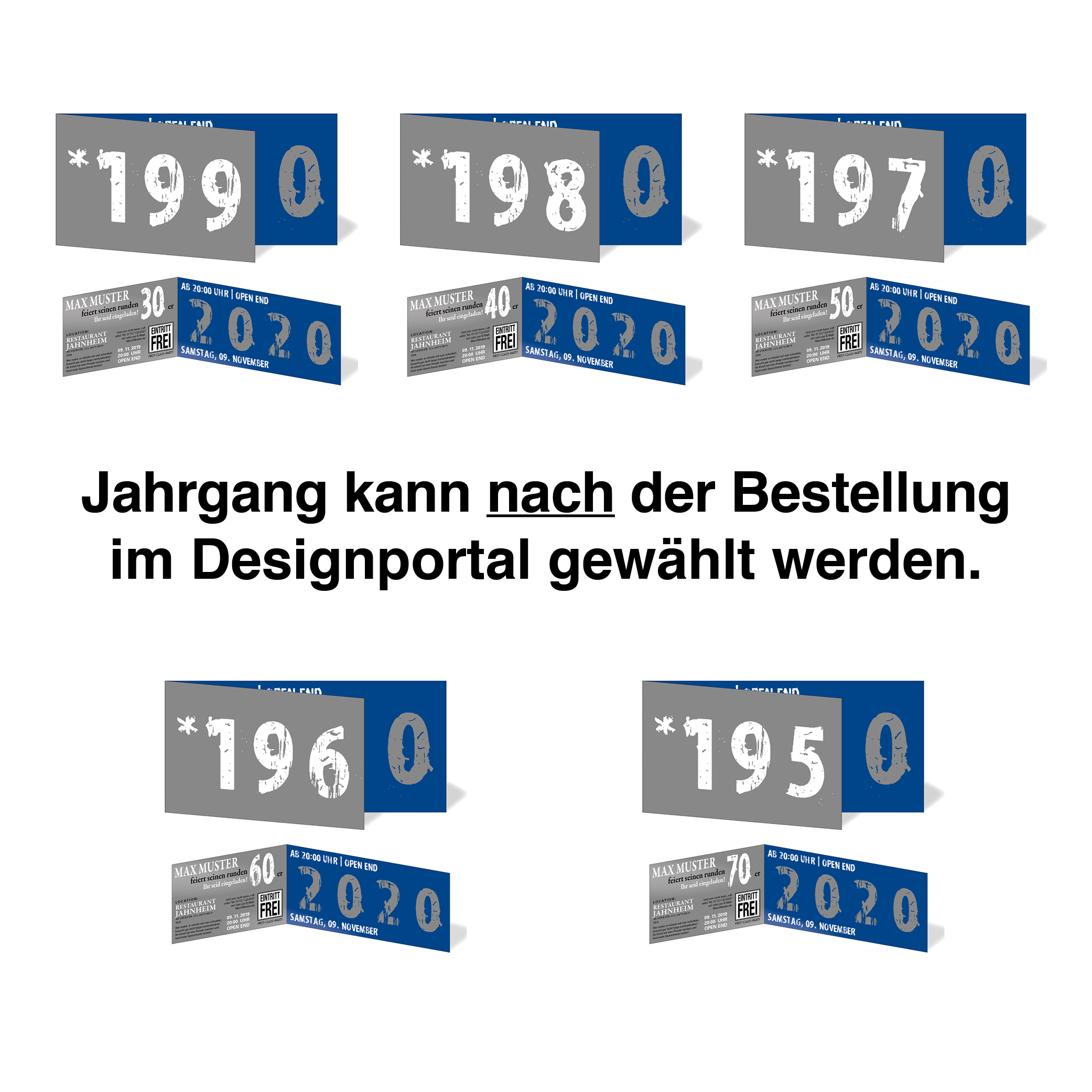 Geburtstag Einladungskarten 40 Geburtstag Zeitsprung Blau Turkis 40 Geburtstag Einladung Runder Geburtstag Geburtstag Wirmachendeinekarte