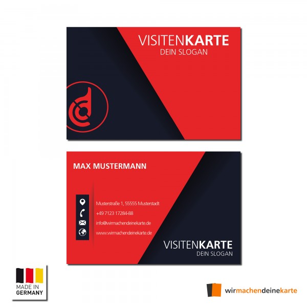 Visitenkarten individuell Business Karten 300g/qm 85 x 55 mm