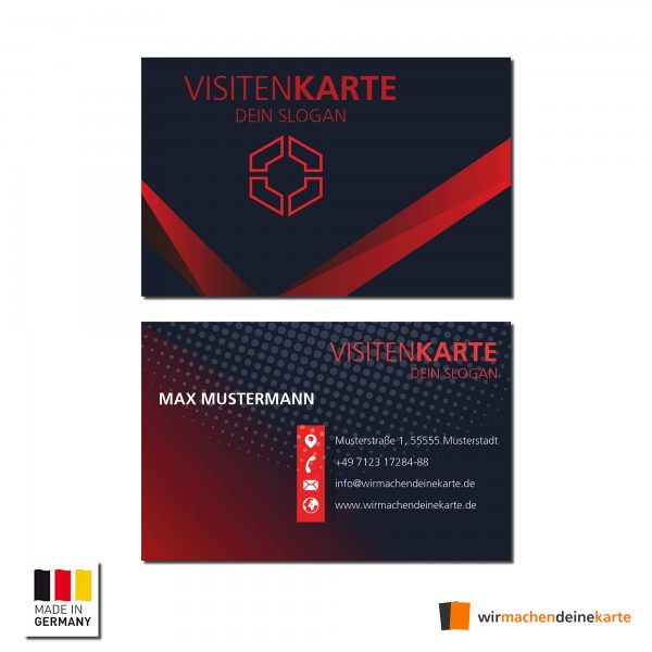 Visitenkarten individuell Business Karten 300g/qm 85 x 55 mm