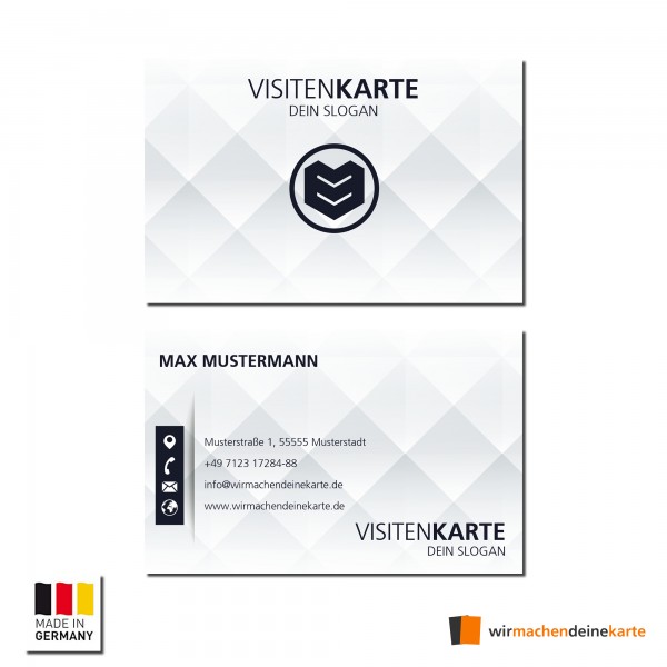 Visitenkarten individuell Business Karten 300g/qm 85 x 55 mm